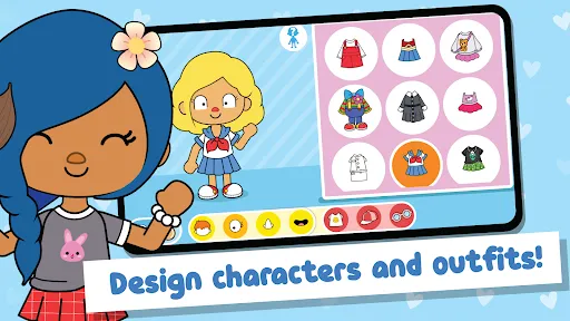 Mii World: Avatar Life Story Screenshots