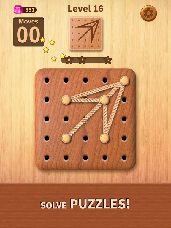 Art Puzzle: Rope Art iPad  Screenshots
