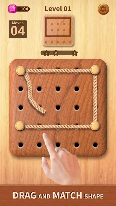 Art Puzzle: Rope Art Screenshots
