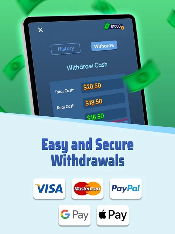 Royal Wave: Win Real Money iPad  Screenshots