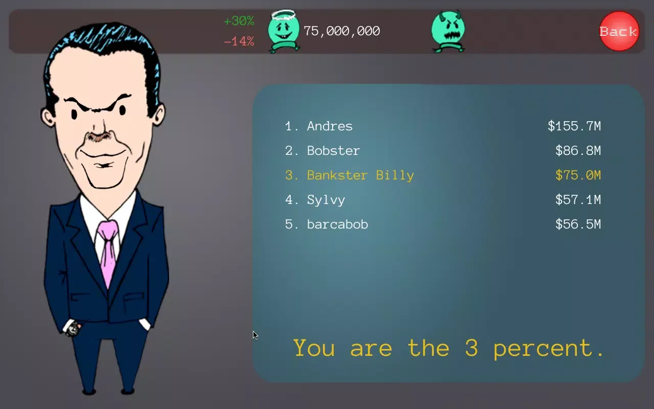 Bob the Bankster Screenshots