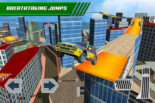 Roof Jumping Car Parking Games سکرین شاٹس
