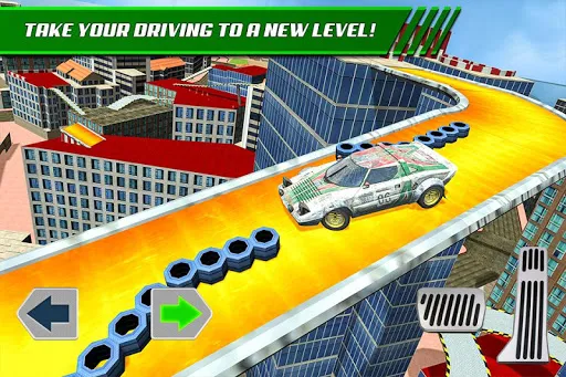Roof Jumping Car Parking Games سکرین شاٹس