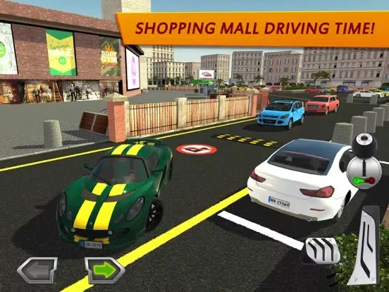 Shopping Mall Car Driving iPad 应用截图