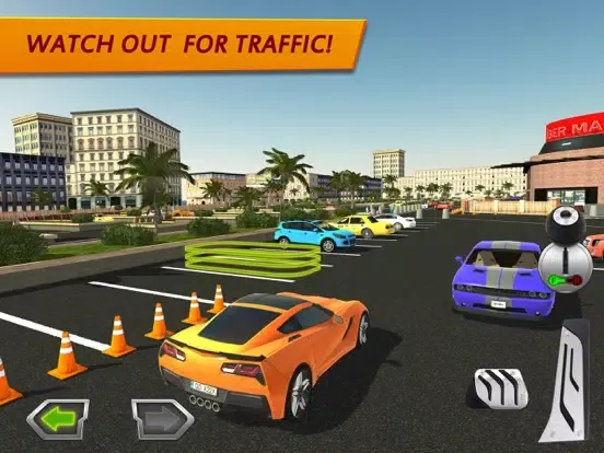 Shopping Mall Car Driving iPad 应用截图
