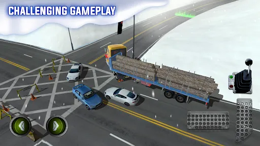 Ice Road Truck Parking Sim स्क्रीनशॉट