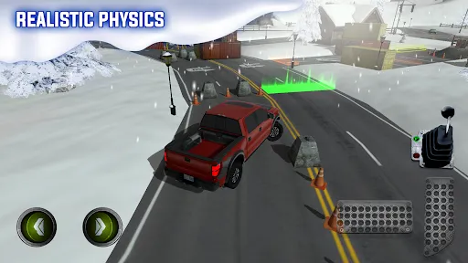 Ice Road Truck Parking Sim स्क्रीनशॉट