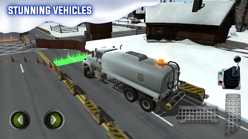 Ice Road Truck Parking Sim स्क्रीनशॉट