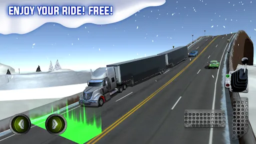 Ice Road Truck Parking Sim स्क्रीनशॉट