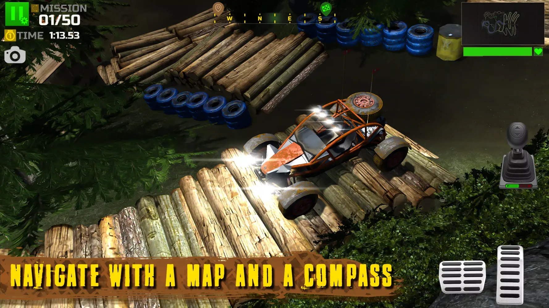 Capturas de pantalla de 4x4 Offroad: Dark Night Racing