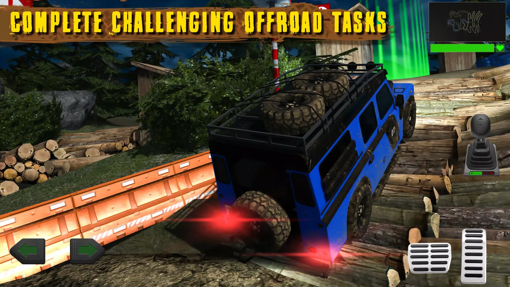 Capturas de pantalla de 4x4 Offroad: Dark Night Racing