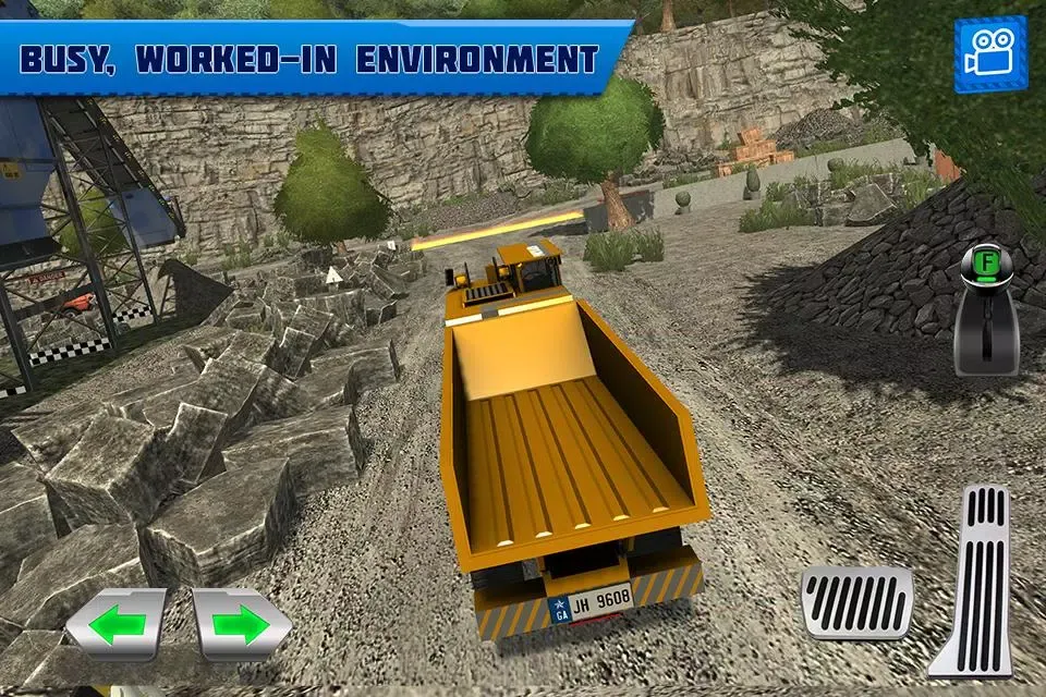 Capturas de tela do Quarry Driver 3: Giant Trucks