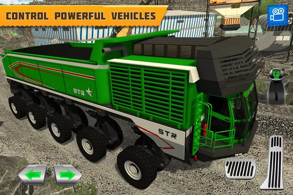 Capturas de tela do Quarry Driver 3: Giant Trucks