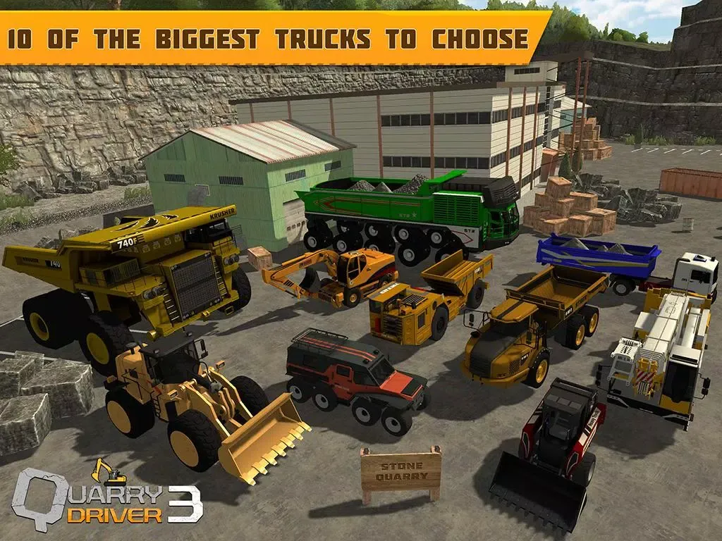 Capturas de tela do Quarry Driver 3: Giant Trucks