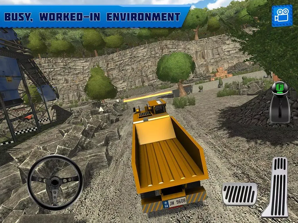 Capturas de tela do Quarry Driver 3: Giant Trucks