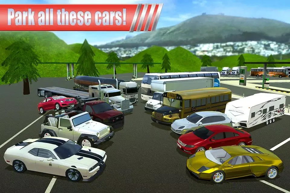 Zrzuty ekranu Gas Station: Car Parking Sim