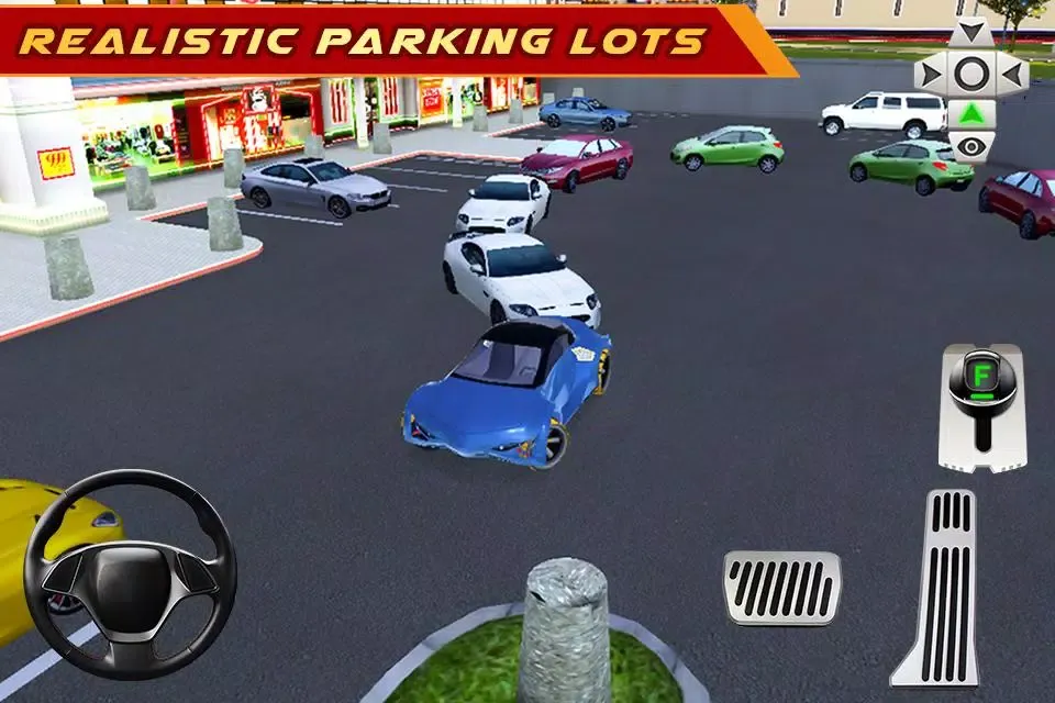 Capturas de tela do Shopping Mall Car Driving 2