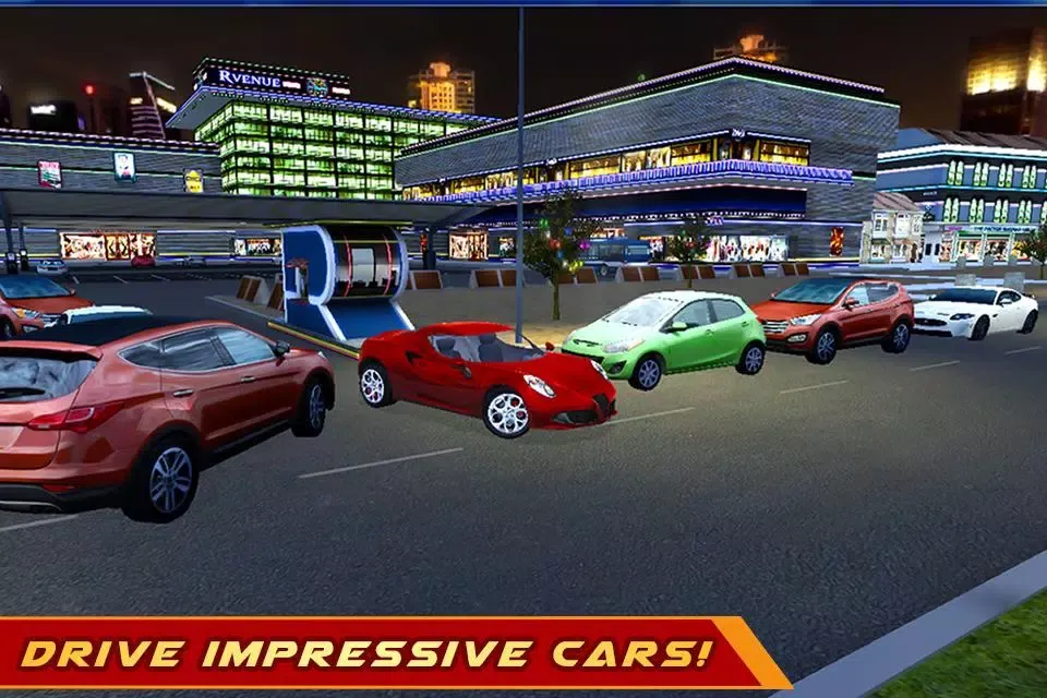 Capturas de tela do Shopping Mall Car Driving 2