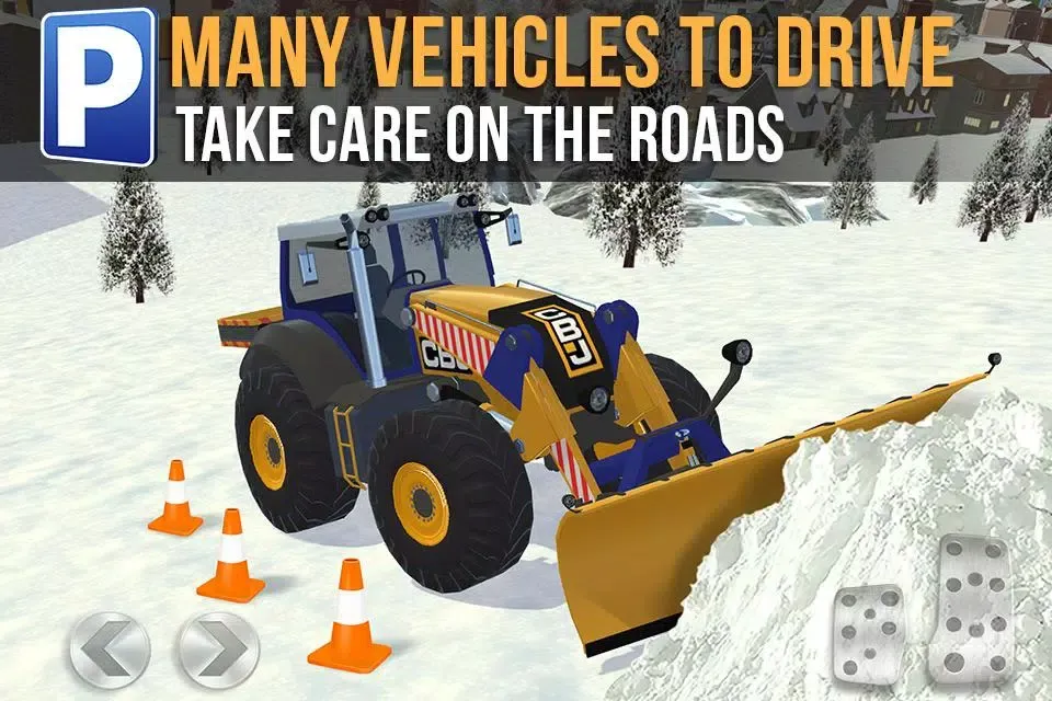 Capturas de tela do Ski Resort Driving Simulator