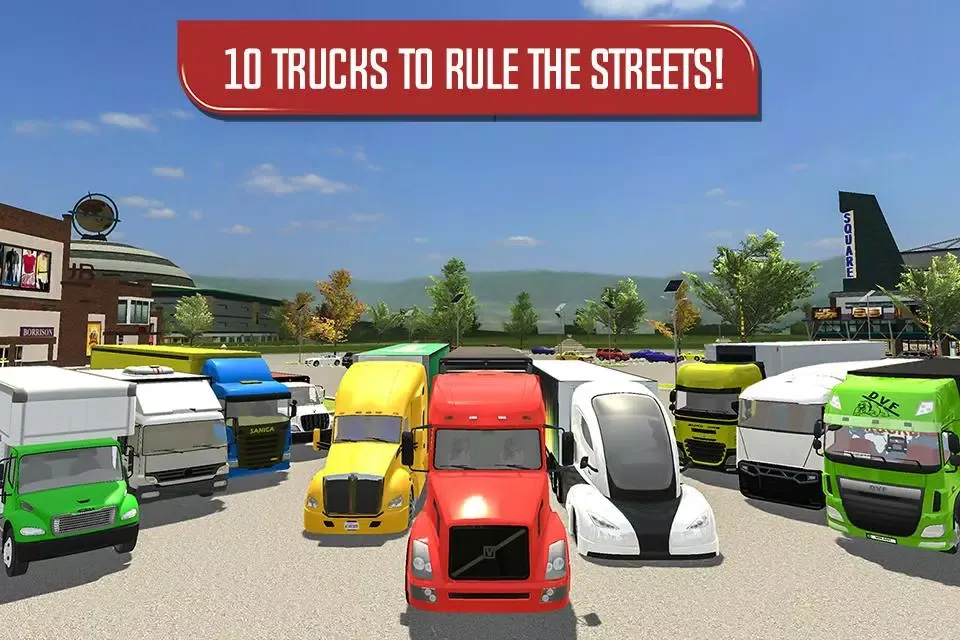 Delivery Truck Driver Sim Screenshots