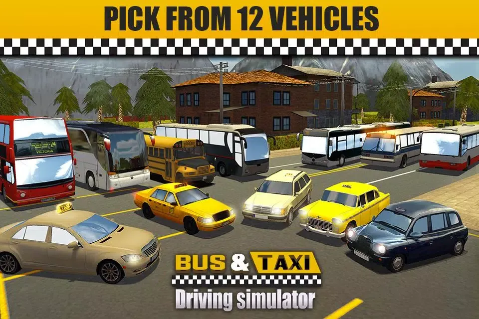 Screenshot di Bus & Taxi Driving Simulator