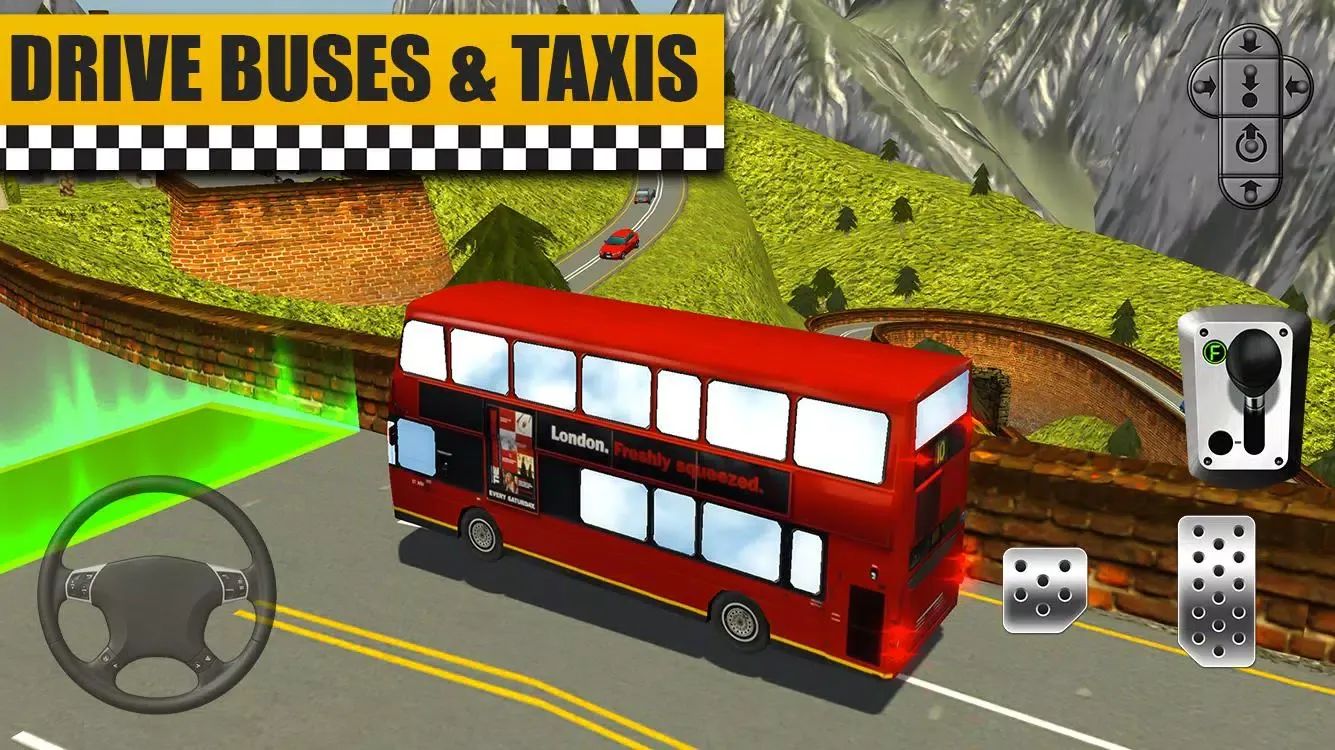 Screenshot di Bus & Taxi Driving Simulator