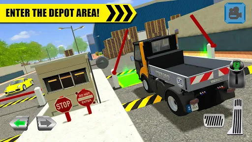 Truck Driver: Depot Parking Si Screenshots