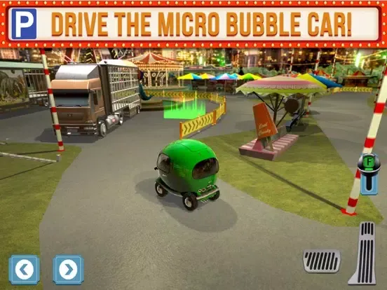 Amusement Park Fair Ground Circus Trucker Parking Simulator iPad  Screenshots
