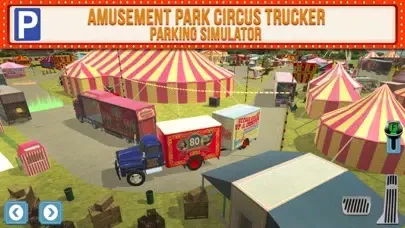 Amusement Park Fair Ground Circus Trucker Parking Simulator Screenshots