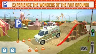 Amusement Park Fair Ground Circus Trucker Parking Simulator Screenshots
