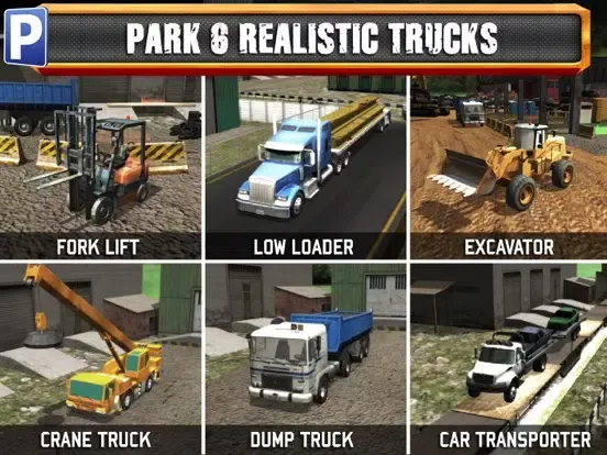 Zrzuty ekranu Junk Yard Trucker Parking Simulator a Real Monster Truck Extreme Car Driving Test Racing Sim iPad 
