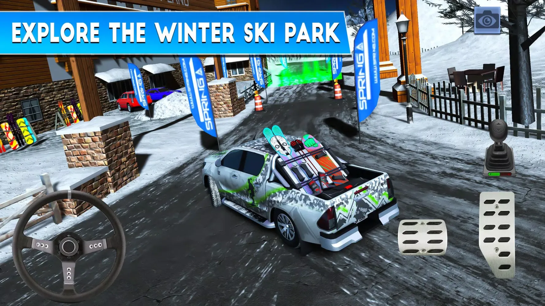 Winter Ski Park: Snow Driver應用截圖