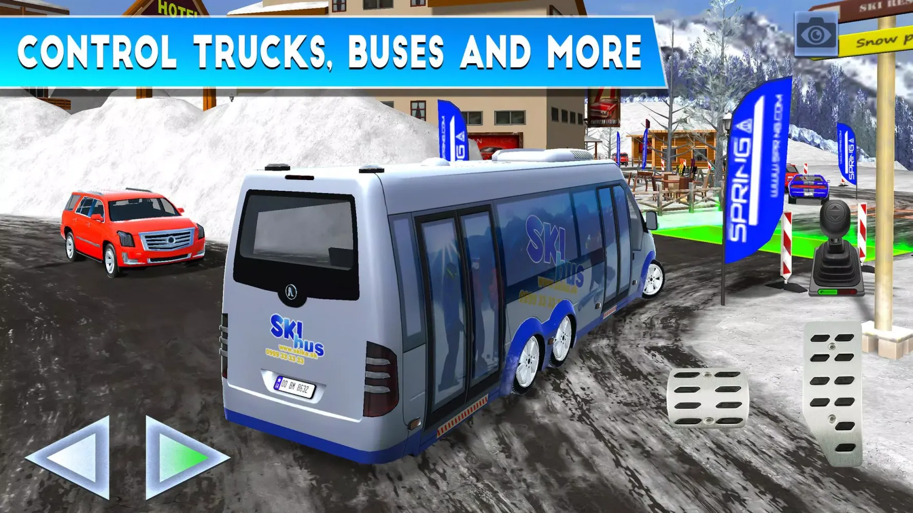 Winter Ski Park: Snow Driver應用截圖