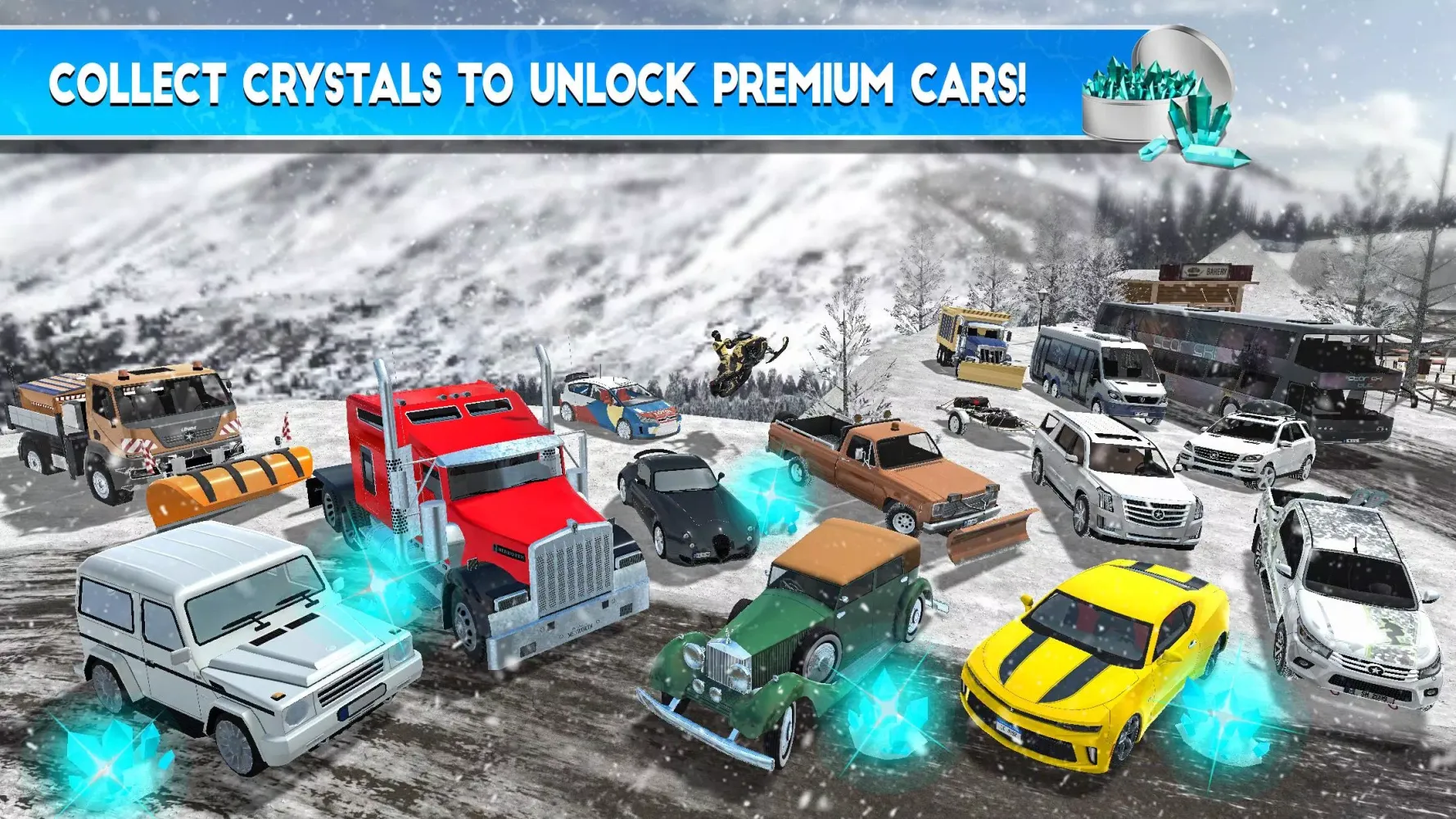 Winter Ski Park: Snow Driver應用截圖
