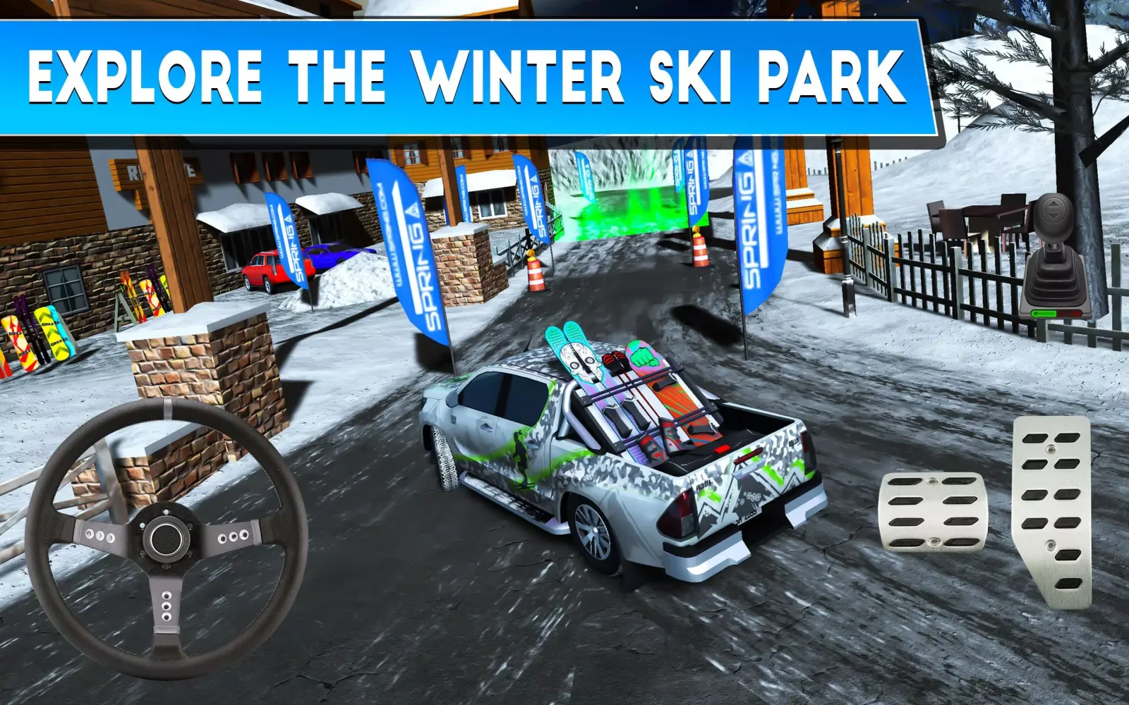 Winter Ski Park: Snow Driver應用截圖