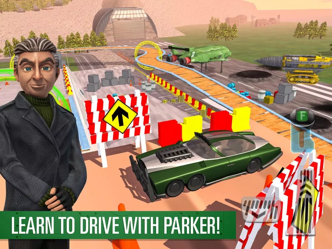 Zrzuty ekranu Parker's Driving Challenge iPad 