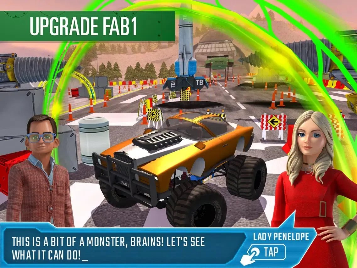 Zrzuty ekranu Parker's Driving Challenge iPad 