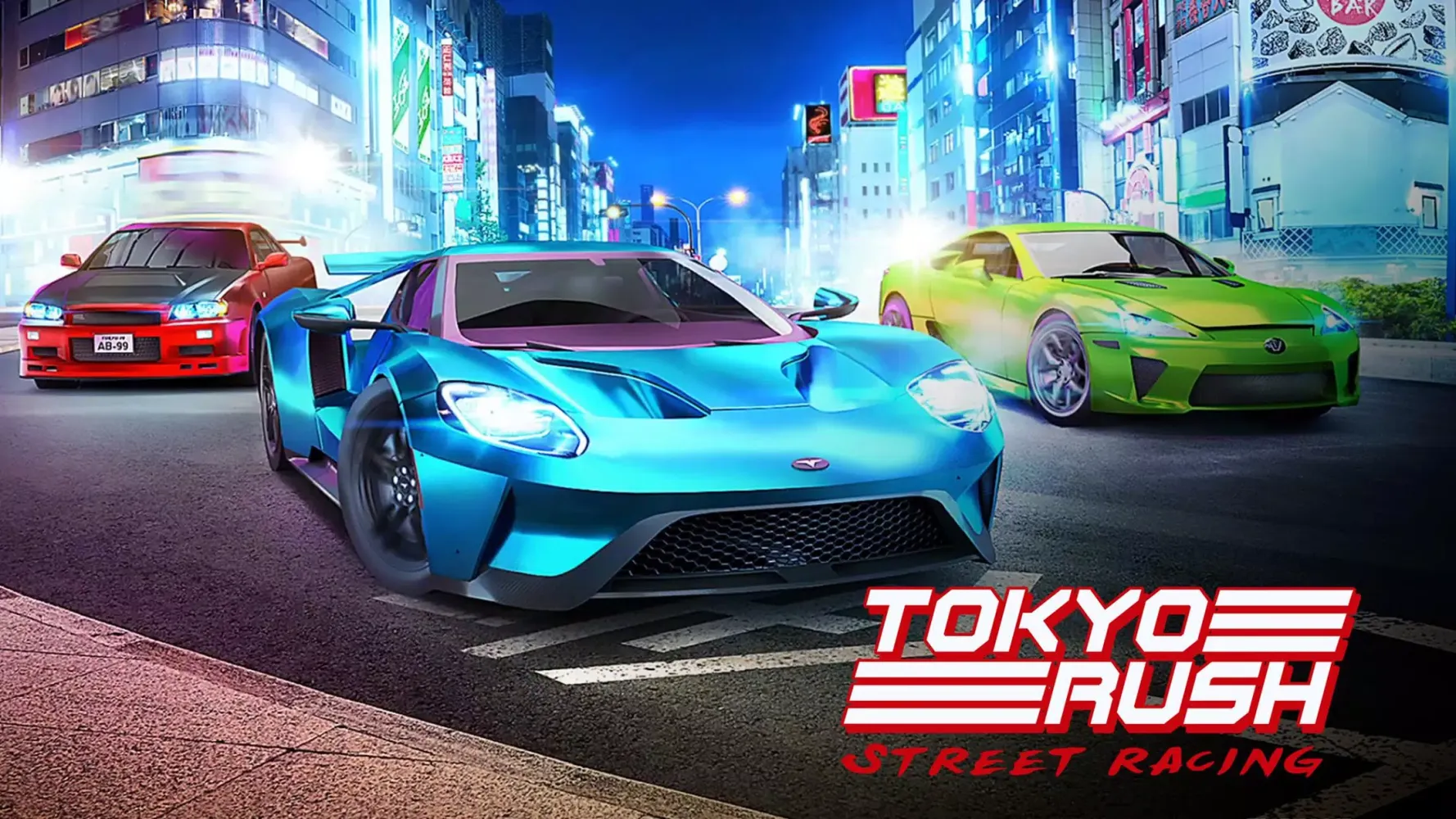 Screenshot di Tokyo Rush: Street Racing
