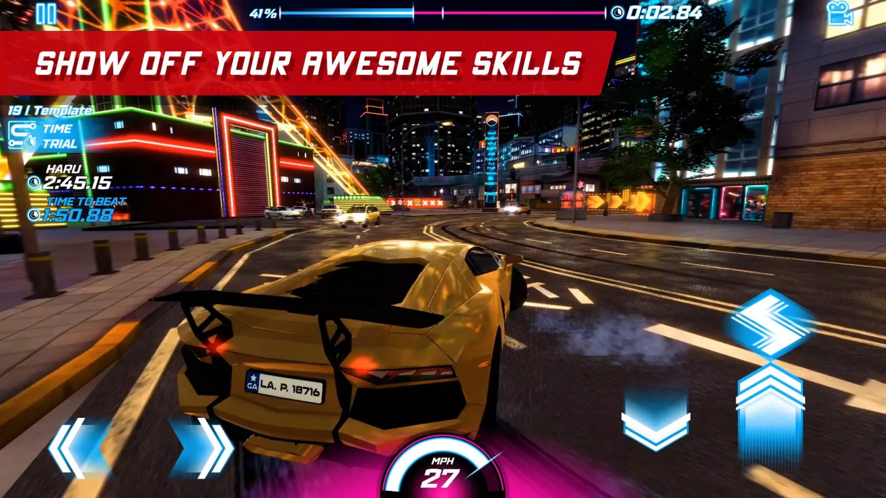 Screenshot di Tokyo Rush: Street Racing