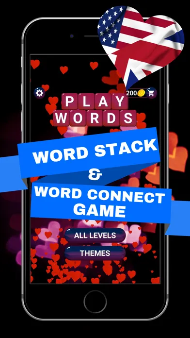 Tangkapan skrin Playwords: Word Stack & Search