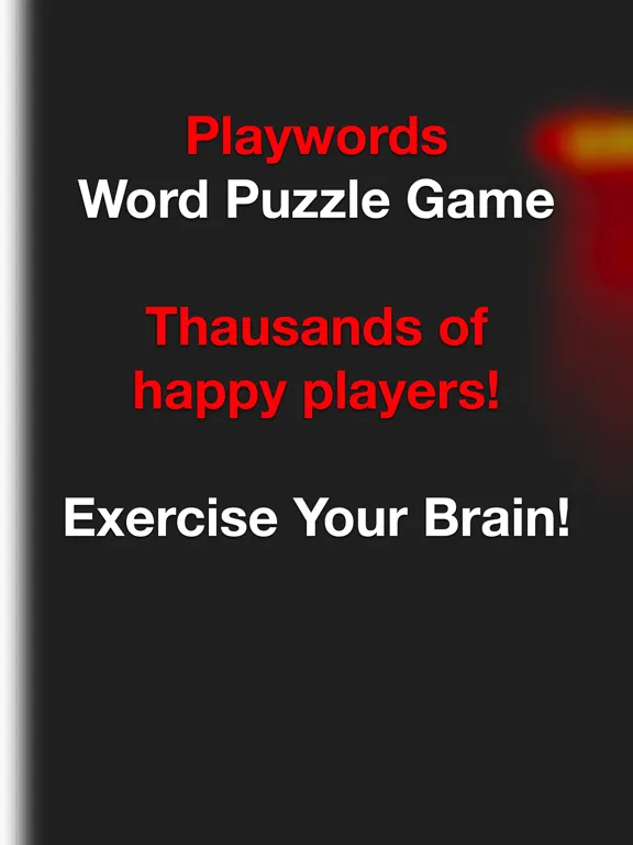 Word Play: Fun Crossword Games iPad 应用截图