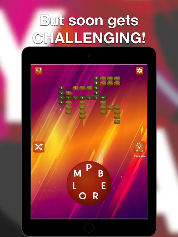 Word Play: Fun Crossword Games iPad 应用截图