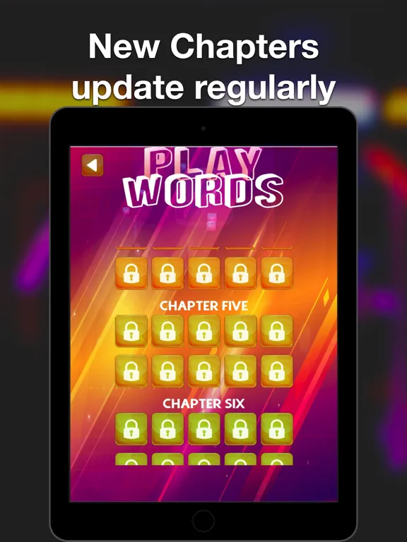 Word Play: Fun Crossword Games iPad 应用截图