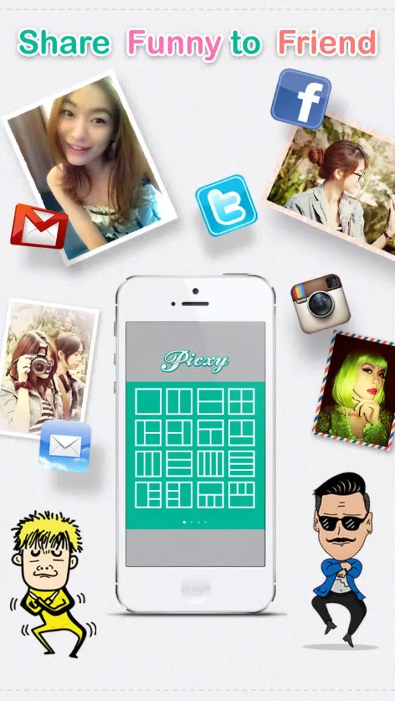 Picxy سکرین شاٹس