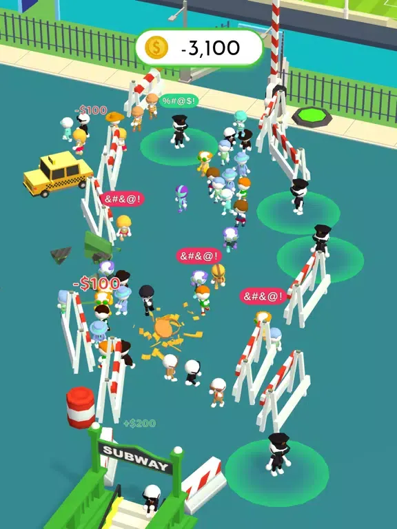 ภาพหน้าจอของ Crowd Flow 3D iPad 