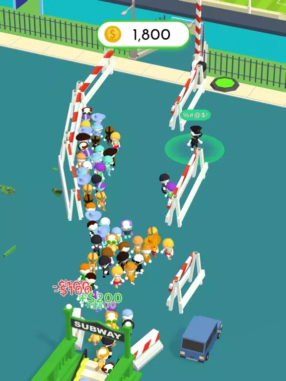 ภาพหน้าจอของ Crowd Flow 3D iPad 