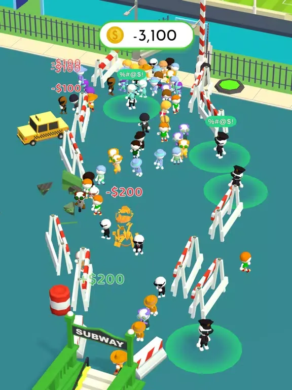 ภาพหน้าจอของ Crowd Flow 3D iPad 
