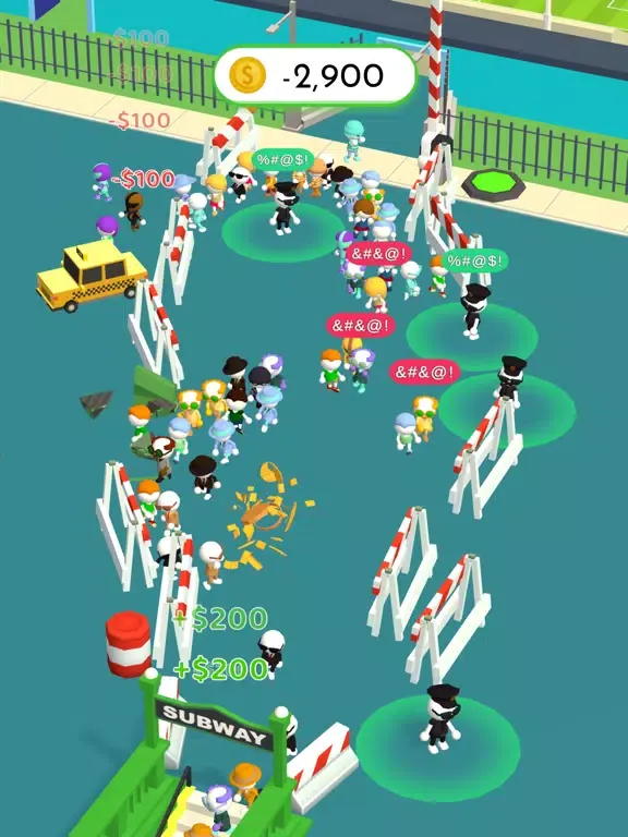 ภาพหน้าจอของ Crowd Flow 3D iPad 