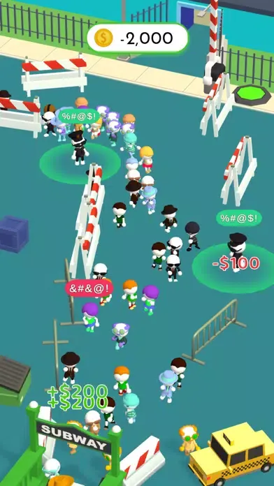 ภาพหน้าจอของ Crowd Flow 3D