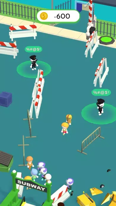 ภาพหน้าจอของ Crowd Flow 3D